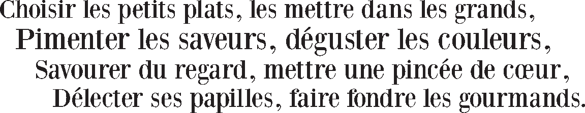 Ambiance-sticker Sticker citation Les petits plats