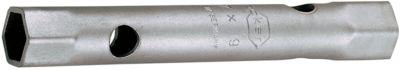 6-Kant-Rohr-Steckschl. 8x9 mm aus Cr-Mo