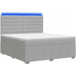 vidaXL, Boxspringbett, Boxspringbett (140 x 200 cm)