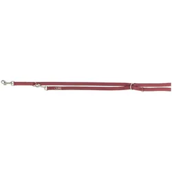 Trixie Hondenriem Premium Verstelbaar Tweelaags Sangria - 200X2 Cm (L, M, Hund, Spazieren), Halsband + Leine