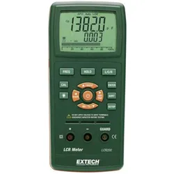Extech, Multimeter, Komponententester digital LCR2 (CAT I, Hand-Multimeter)