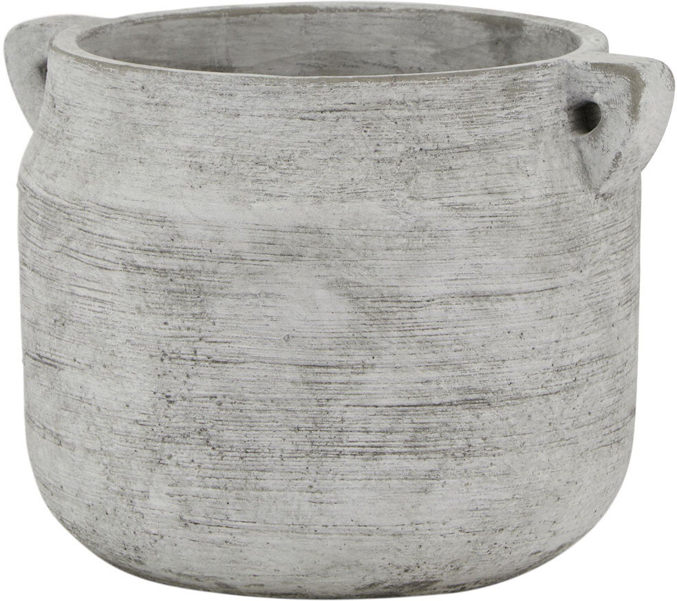 Ivy Bronx Costantina Handmade Ceramic / Porcelain Table Vase White 15cm H X 21cm W X 18cm D