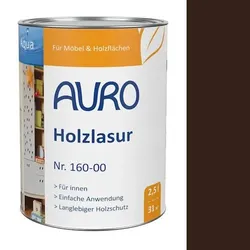 Auro Holzlasur Aqua 160 palisander - 2,5 l Dose