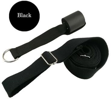 Smart Shopping Spot FlexPro Leg Stretcher Strap For Ballet, Yoga & Dance Flexibility Training black