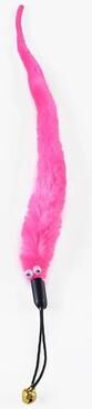 Uplifted Finds 3 Pcs Cat Larva Toy Replacement Set With Bells pink 1 Pc