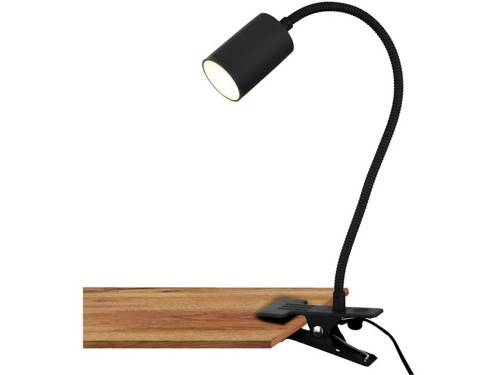 BRILONER LEUCHTEN Schreibtischlampe FLEKS Tischlampe , schwarz (weiß, neutral), Leuchten, Schreibtischlampe