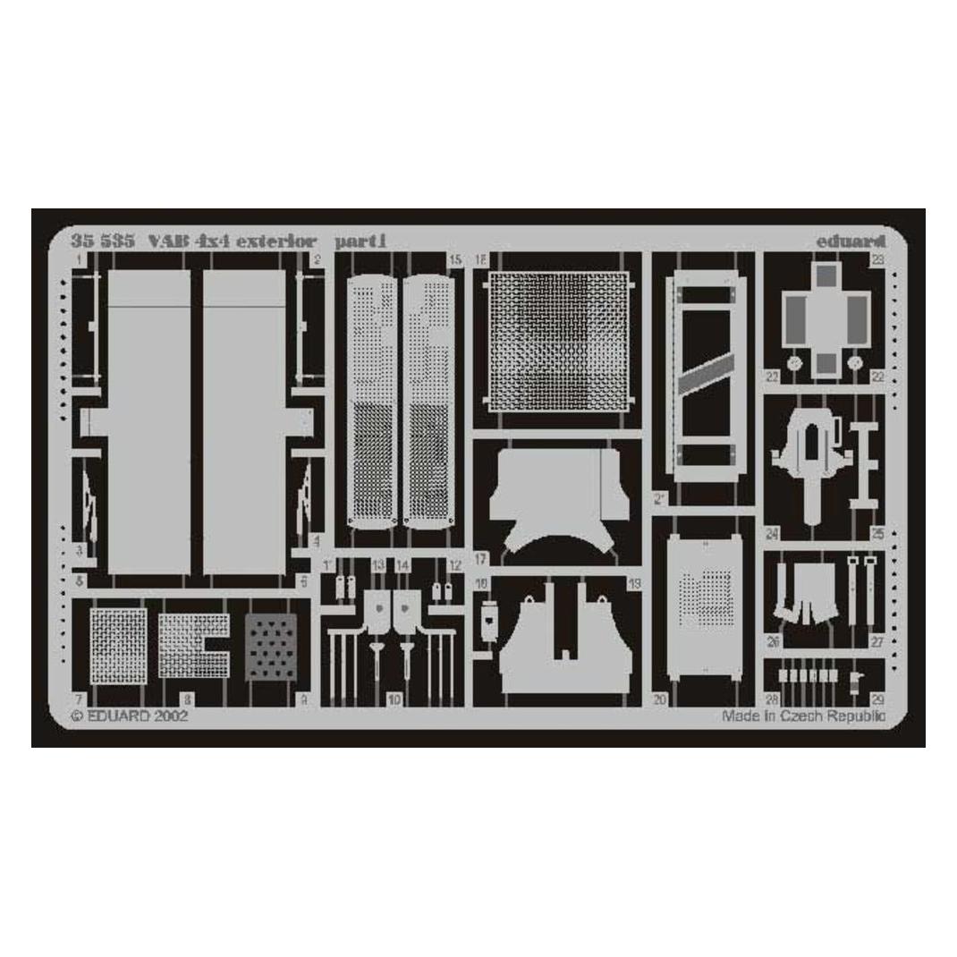 Eduard VAB 4x4 exterior (35535)