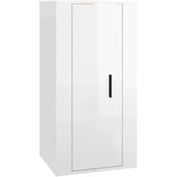 Helloshop26 - Multimedia-TV-Möbel TV-Regal Sideboard TV-Schrank Esszimmer Wohnzimmer Schlafzimmer Wandmontage Hochglanzlackierung 40 02_0028090