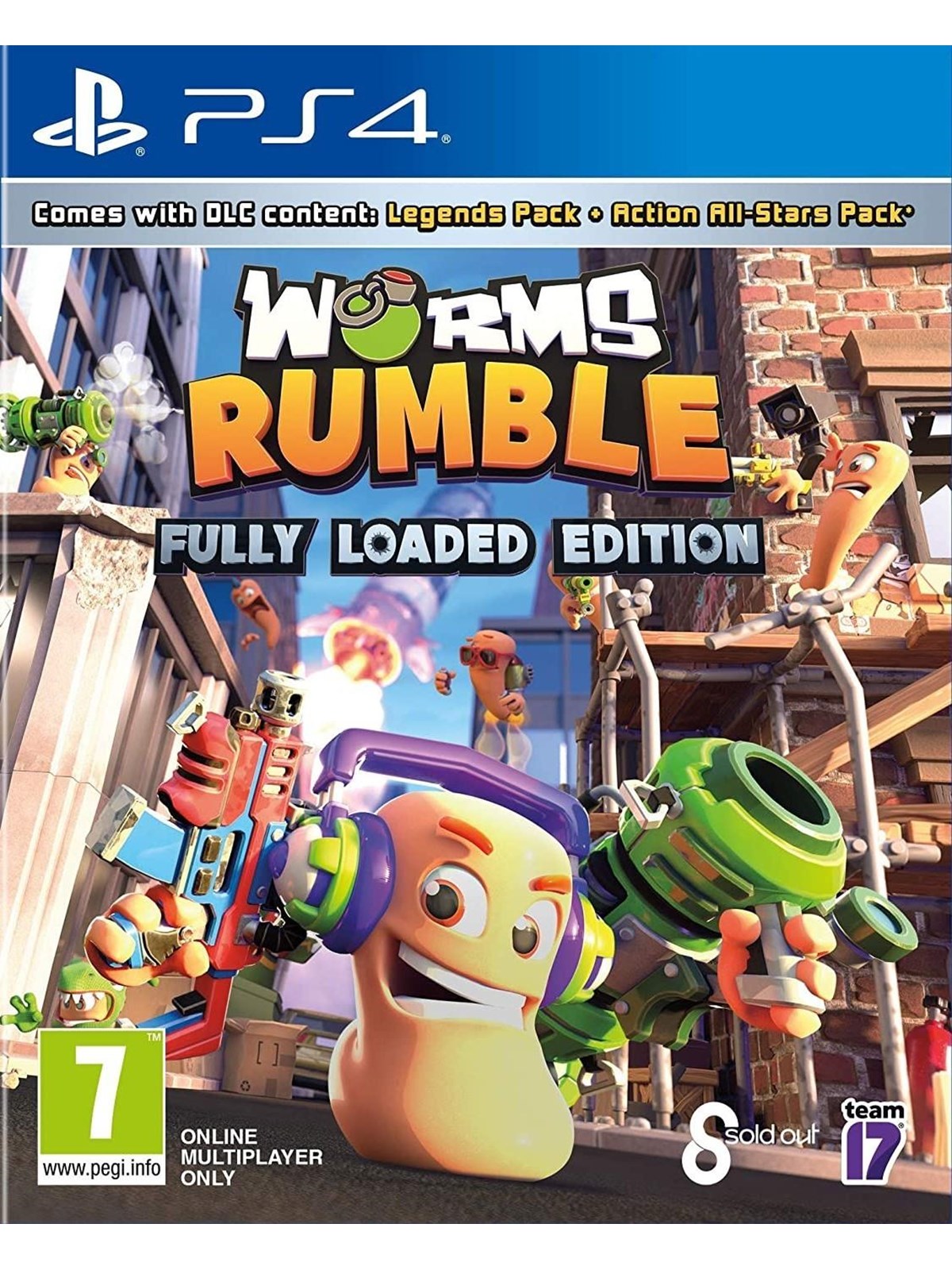 Worms Rumble - Fully Loaded Edition - Sony PlayStation 4 - Action - PEGI 7