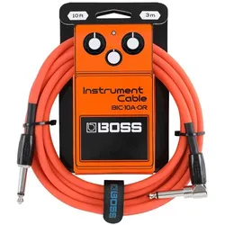 BOSS (Electronics) BIC-10A Instrumentenkabel (3 m), Audiokabel