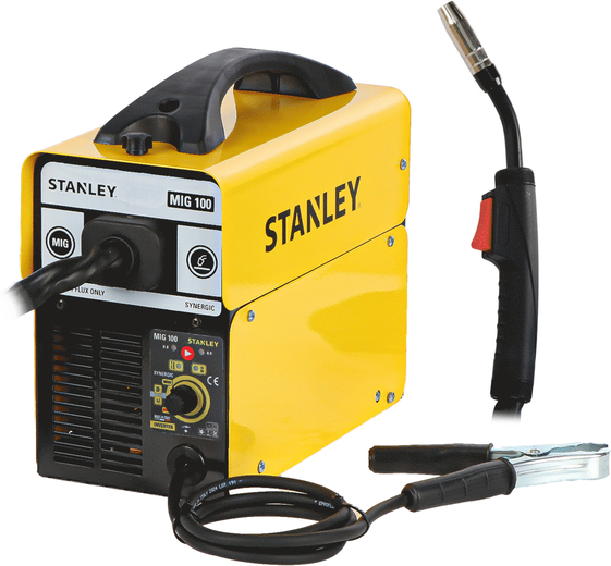 Stanley MIG 100 - Saldatrice Inverter (MIG) - Per la saldatura NO GAS