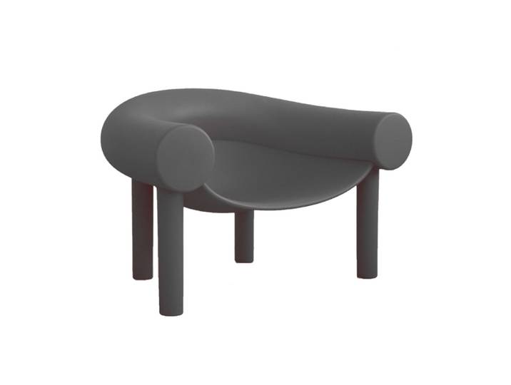 MAGIS fauteuil SAM SON (Gris anthracite - Polyéthylène)