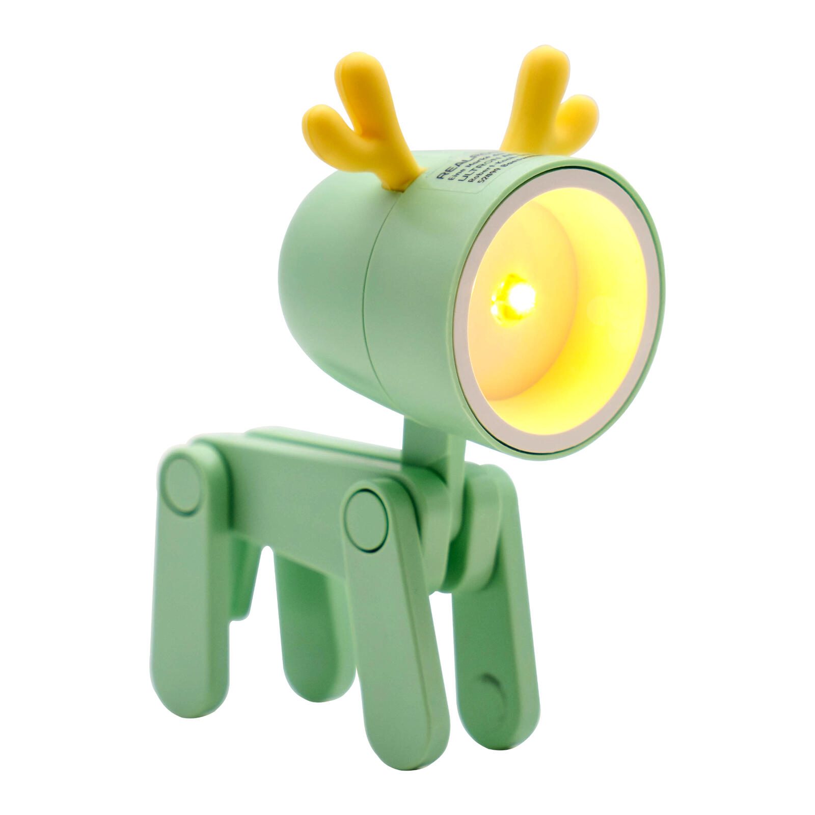 Ultron RealPower LED-Tier Taschenlampe Grünes Rentier 486259