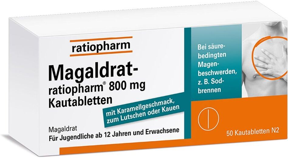 Magaldrat-ratiopharm® 800 mg Kautabletten