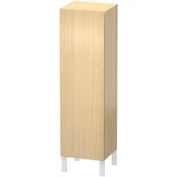 Duravit  L-Cube Halbhochschrank, eine Tür Anschlag rechts, 400x363x1320mm, LC1178R7171, Farbe: Mediterrane Eiche Echtholzfurnier