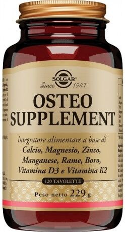 Solgar Italia Osteo Supplement 120tav