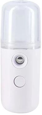 Uplifted Finds Aero Mist Micro Hydration System Premium Mini Facial Steamer And Portable Skin Mister white