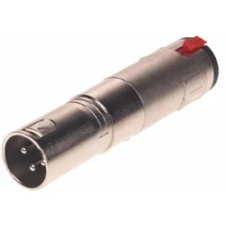 2x Bemero XLR-Klinken Adapter BA1104 (Klinkenadapter), Audio Adapter, Schwarz
