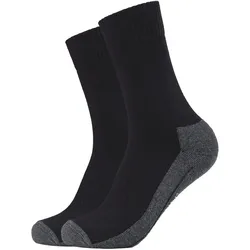 2er Pack camano Pro Tex Crew Funktionssocken 0005 - black 47-49
