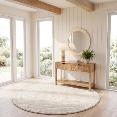 SAFAVIEH Hand-Loomed Natura Edyta Transitional Wool Rug
