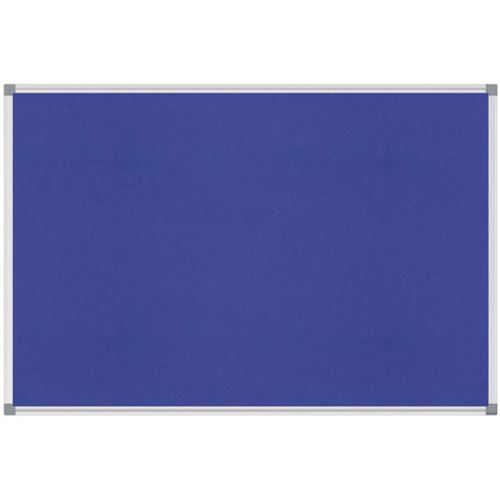 MAUL Pinnwand standard 90,0 x 60,0 cm Textil blau 6443835
