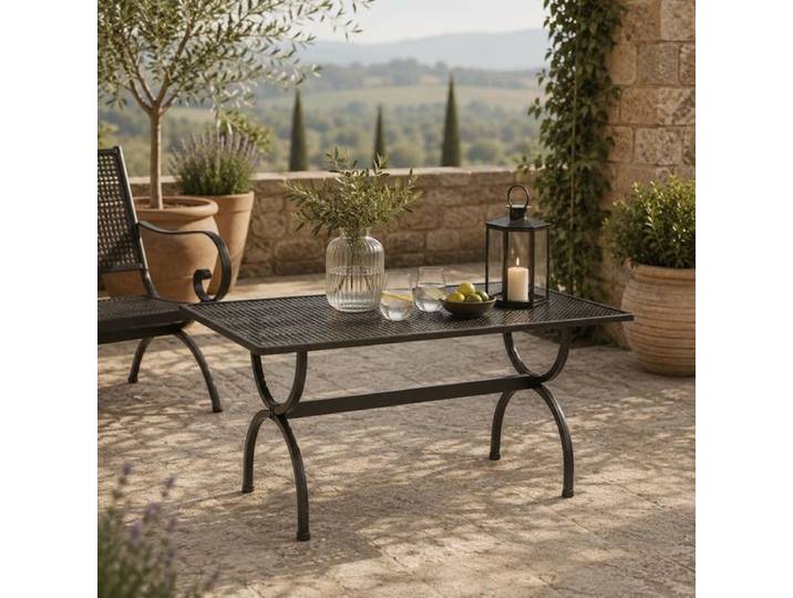 MBM Romeo Loungetisch 135x70cm Braun