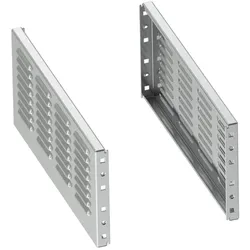 Schneider Electric NSYSPLVX4200SF Belüftete HD-Sockel-Seitenteile für Freiluftaufstellung, H 200 T 400, IP55