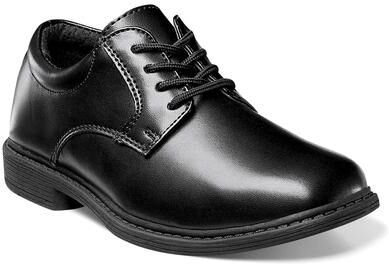 Stacy Adams Austin - Boys 11 Toddler Black Oxford Shoes Medium