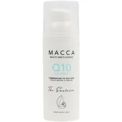 Macca Cosmetics, Gesichtscreme, Q10 AGE MIRACLE Emulsion für Mischhaut bis fettige Haut 50 ml (50 ml)