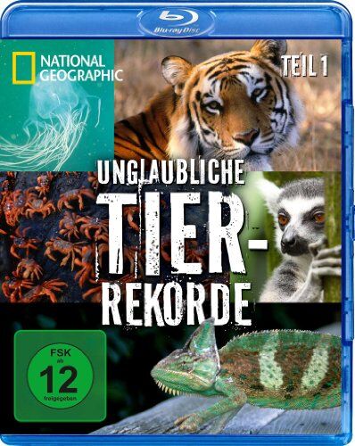 Unglaubliche Tier-Rekorde Teil 1 - National Geographic [Blu-ray] - Preis vom 08.10.2026 07:26:42 h