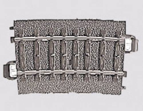 Märklin H0 C-Gleis (mit Bettung) 24207 Gebogenes Gleis 6St.