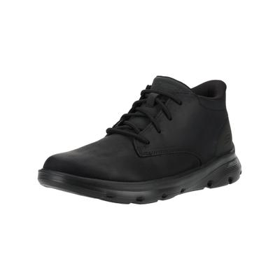 Schnürstiefelette SKECHERS "Skechers Stiefelette Leder", Damen, Gr. 46, schwarz, Schuhe Schnürstiefelette