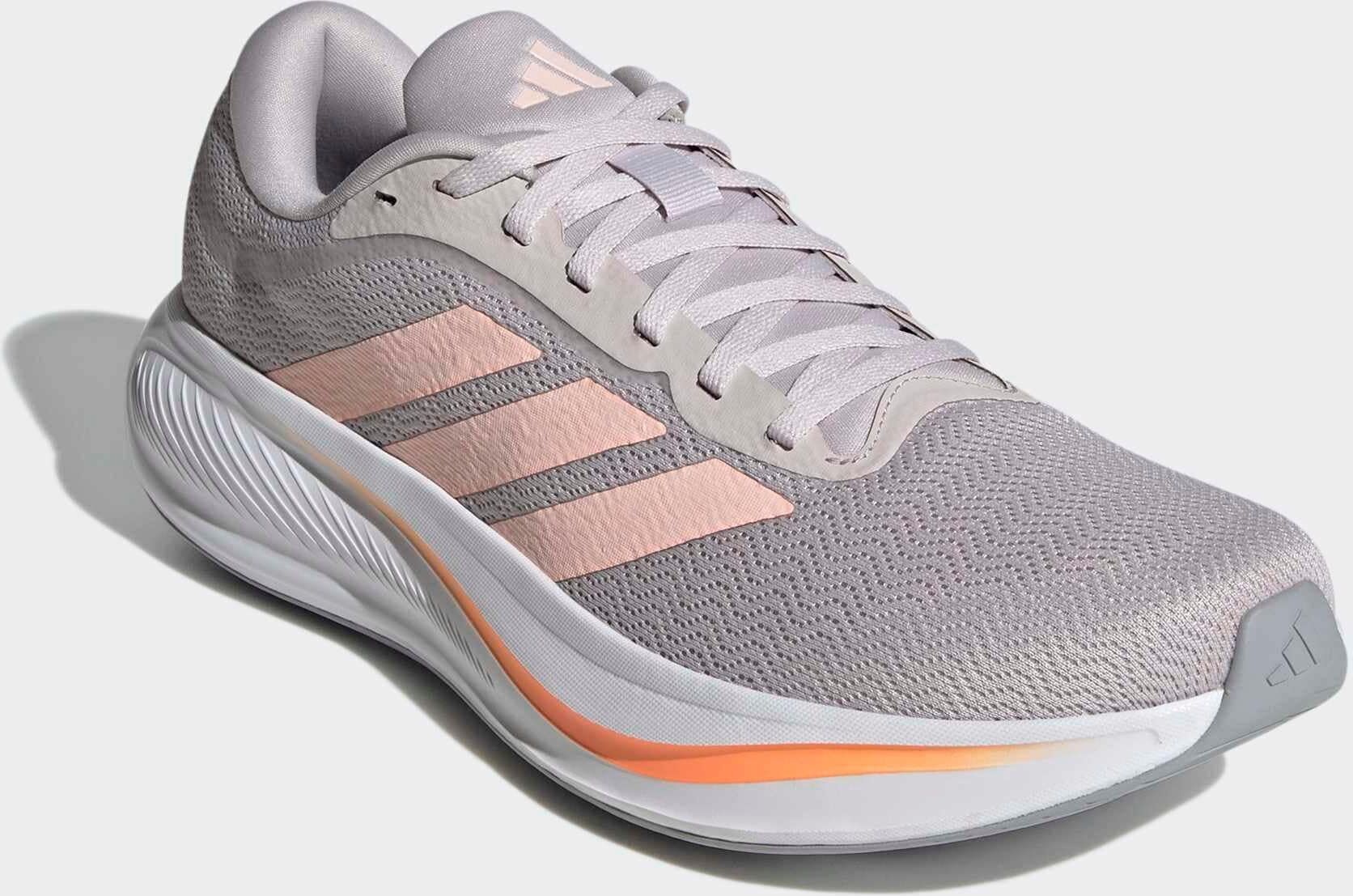 Laufschuh ADIDAS PERFORMANCE "RESPONSE RUNNER 2", Gr. 38, rosa (ice lila, silber metallic, beam orange), Synthetik, Textil, Schuhe Laufschuh ice lila, silber metallic, beam orange 38