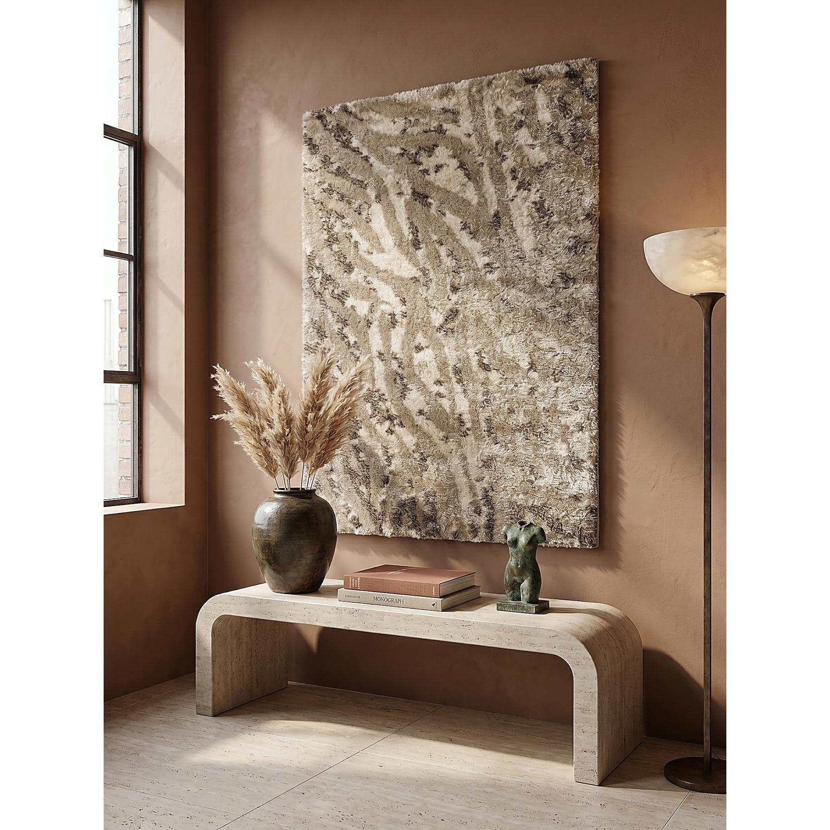 Shaggy-Teppich Tiermotiv Natur 120 x 170 cm - DOVEL Kadima Design
