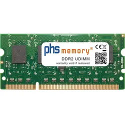PHS-memory 512MB RAM Speicher für Triumph Adler LP 4335 DDR2 UDIMM 667MHz (Triumph Adler LP 4335, 1 x 512MB), RAM Modellspezifisch