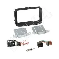 Autoradio 2-DIN Einbaurahmen Radioblende+Adapter Einbauset für Alfa Giulietta...