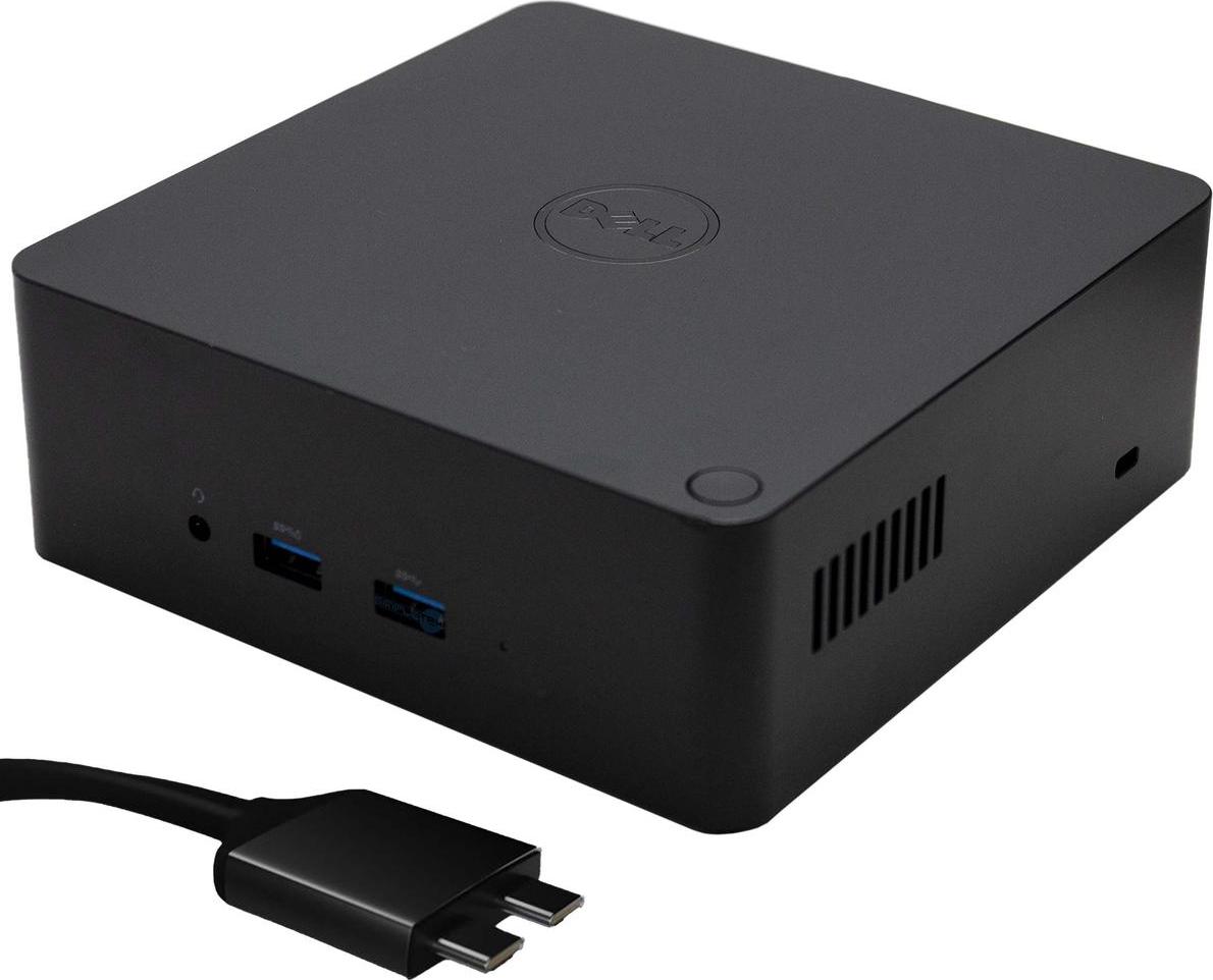 DELL TB18DC, Kabelgebunden, USB 3.2 Gen 1 (3.1 Gen 1) Type-B, 3,5 mm, USB Typ-A, USB Typ-B, 10,100,1000 Mbit/s, 10BASE-T, 100BASE-T, 100BASE-TX, 1000BASE-T, 1000BASE-TX