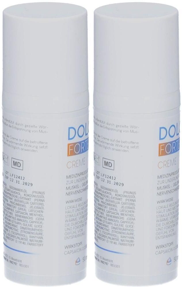 Doloridin® FORTE Doloridin Forte Creme bei Muskel-u.Gelenkschmerzen 2x 2x50 ml