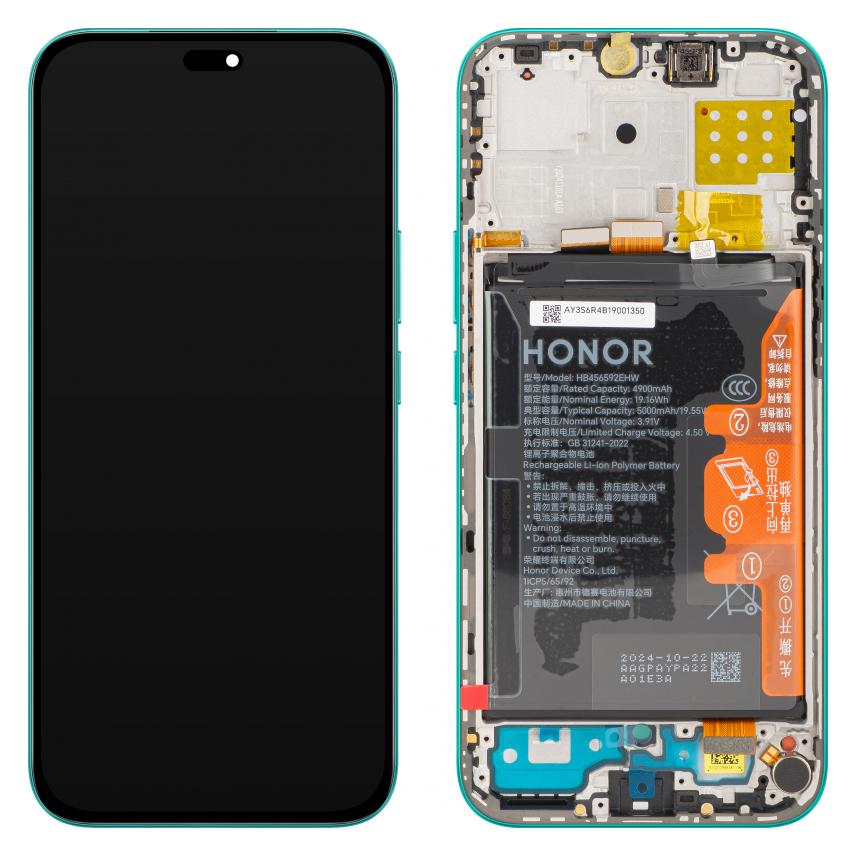 Honor Display Unit f?r X8c, with Akku, Marrs Green (Display, Honor X8c) (0235AMXQ)