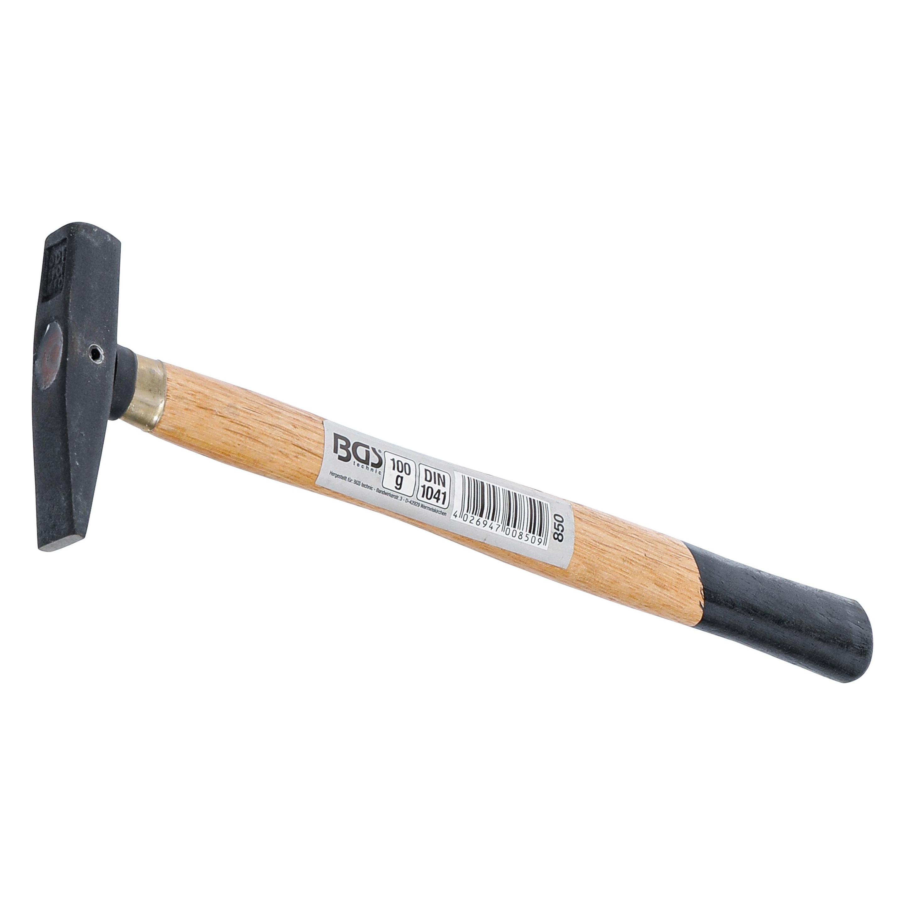 BGS Schlosserhammer Holz-Stiel DIN 1041 100 g (100 g) (22165067)
