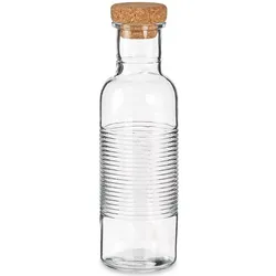 Pasabahce Flasche Hoop 1,07 L Glas, Trinkgläser, Transparent, Braun