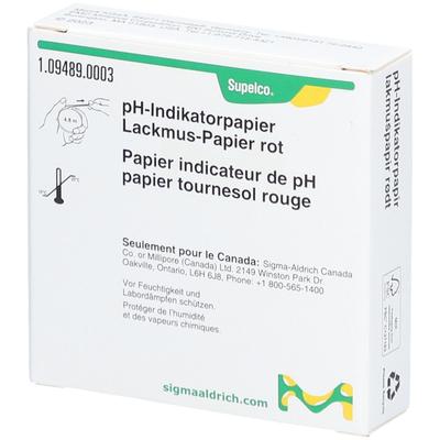 Lackmuspapier rot Rolle 1 St Test