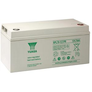 Yuasa AGM-Batterie NPL78-12IFR, 12 V, 78 Ah, M8 Anschluss