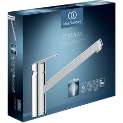 Ideal Standard Ceraplan Einhebel-Küchenarmatur, Ausladung 223mm, chrom, BD308AA