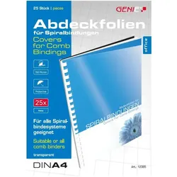 Genie 12385 Umschlag A4 Transparent 25 Stück(e)