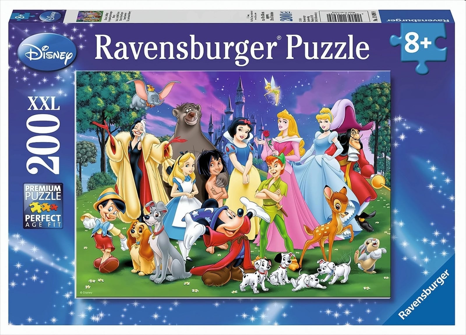 Ravensburger Disney favorieten kinderpuzzel XXL 200-delig