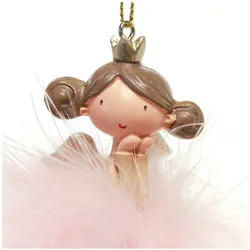 Viana, Christbaumschmuck, Dekofigur Engel Prinzessin Christbaumschmuck 2St