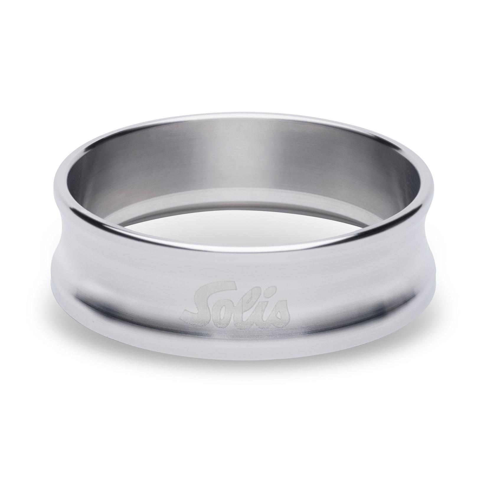 Solis Dosierring für 54mm Siebträger, Barista Zubehör, sauberes Tampen