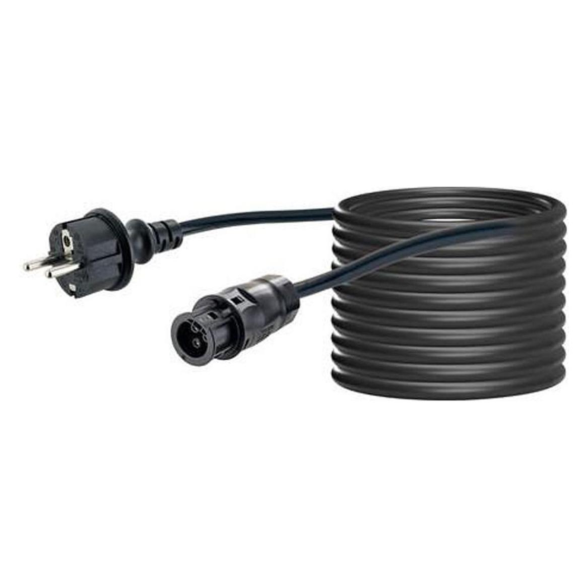 Schwaiger Wechselrichter-Anschlusskabel Betterie->Schuko 10m (Solarkabel) (SOSB2000)