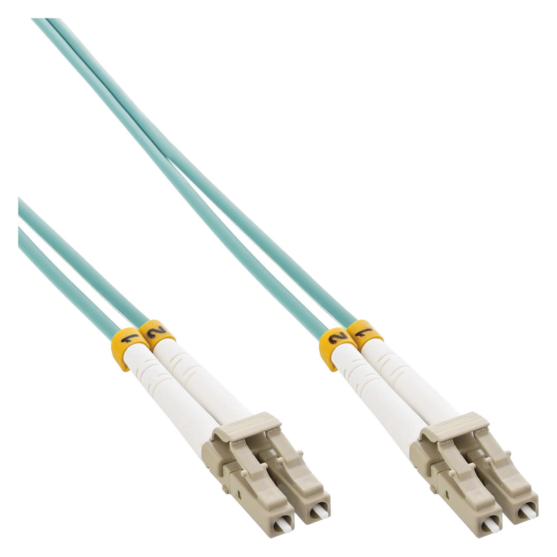 InLine LC-Glasfaser-Patchkabel (0.50 m) (88544O)